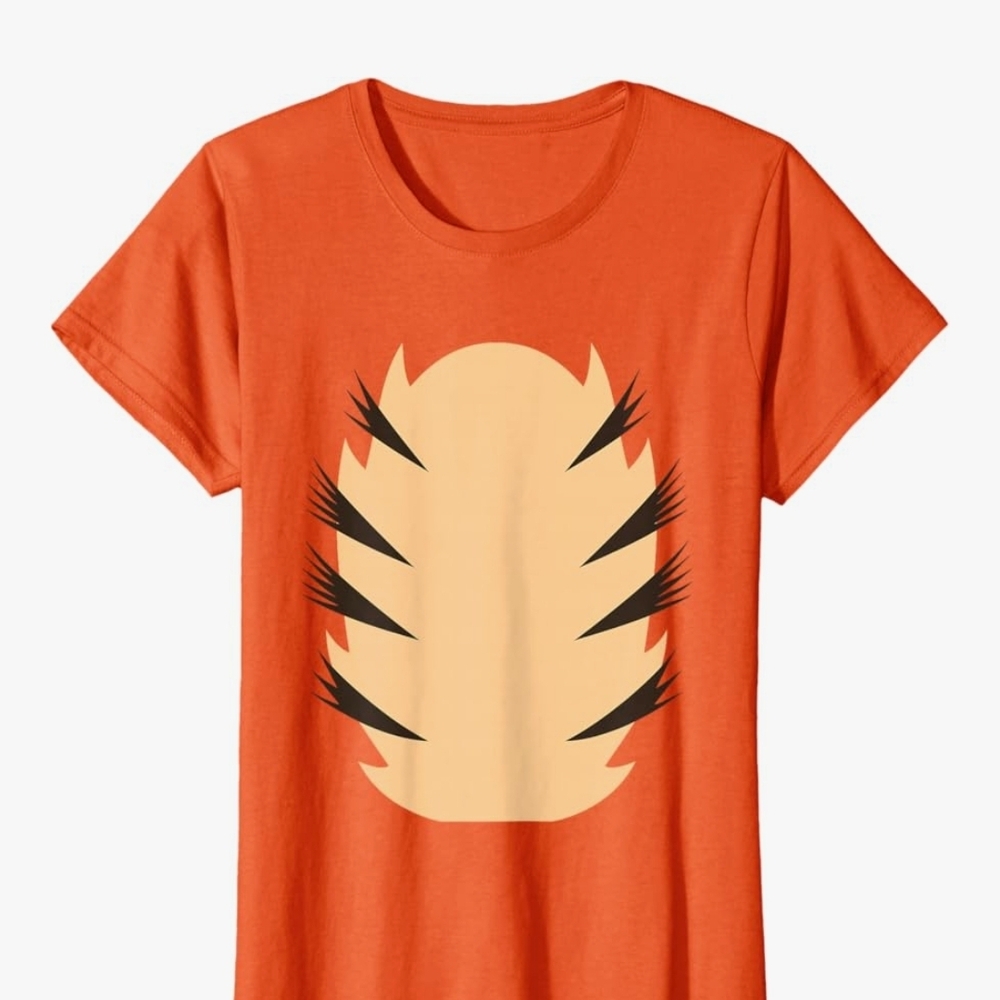 Orange Graphic T-Shirt